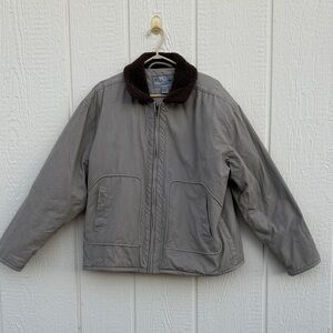 Pineapple Connection Men’s Size XL Y2K Bomber Full Zip Jacket Collar Gorpcore